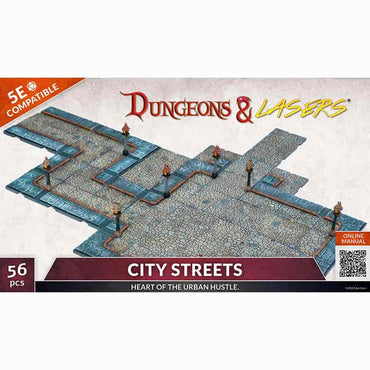 Dungeons And Lasers: Terrain Expansion Sets: City Streets