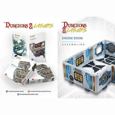 Dungeons And Lasers: Terrain Expansion Sets: Engine Room