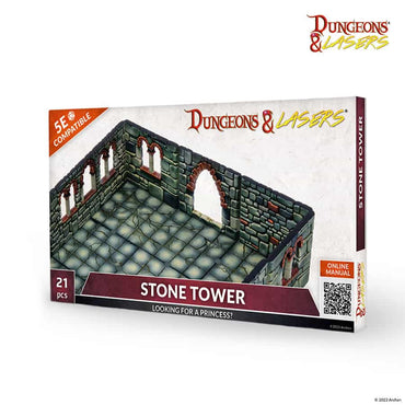 Dungeons And Lasers: Terrain Expansion Sets: Stone Tower