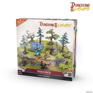 Dungeons And Lasers: Terrain Expansion Sets: Trees Pack