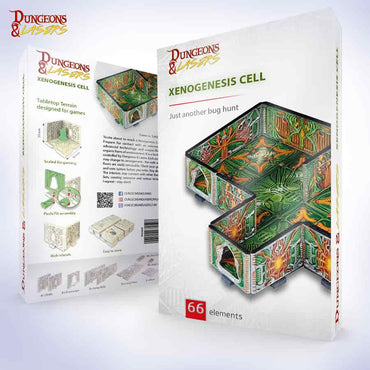 Dungeons And Lasers: Terrain Expansion Sets: Xenogenesis Cell