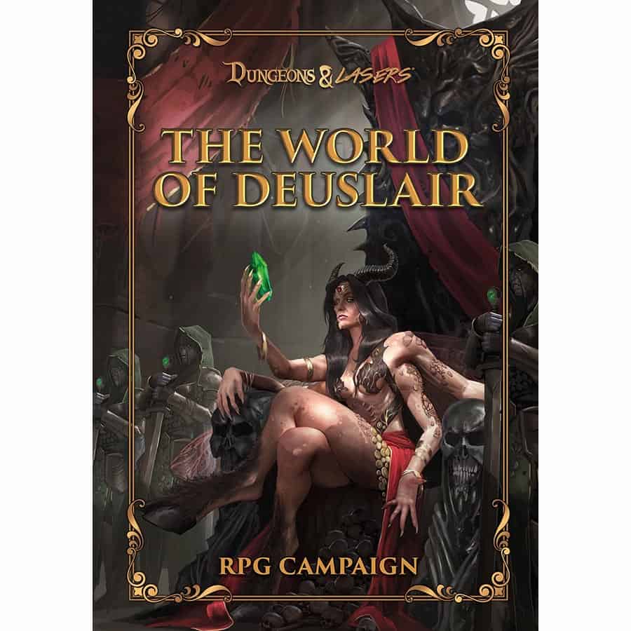 Dungeons And Lasers: The World Of Deuslair: Core Rulebook (Hardcover)