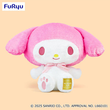 Furyu FR19965 Sanrio My Melody Super Super BIG Plush Anniversary, 17.7"
