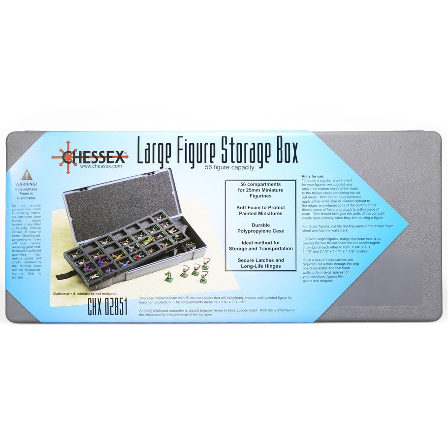 Figure Storage Box: Large (56 figure capacity)