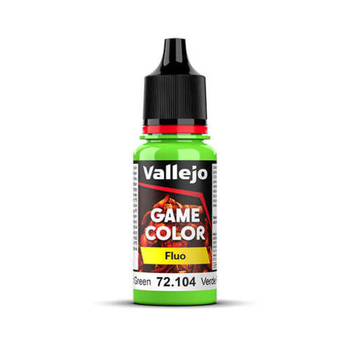 Game Color Fluorescent: Green (18ml)