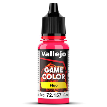 Game Color Fluorescent: Red (18ml)