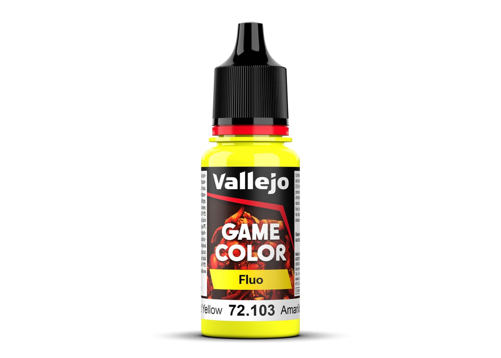 Game Color Fluorescent: Yellow (18ml)