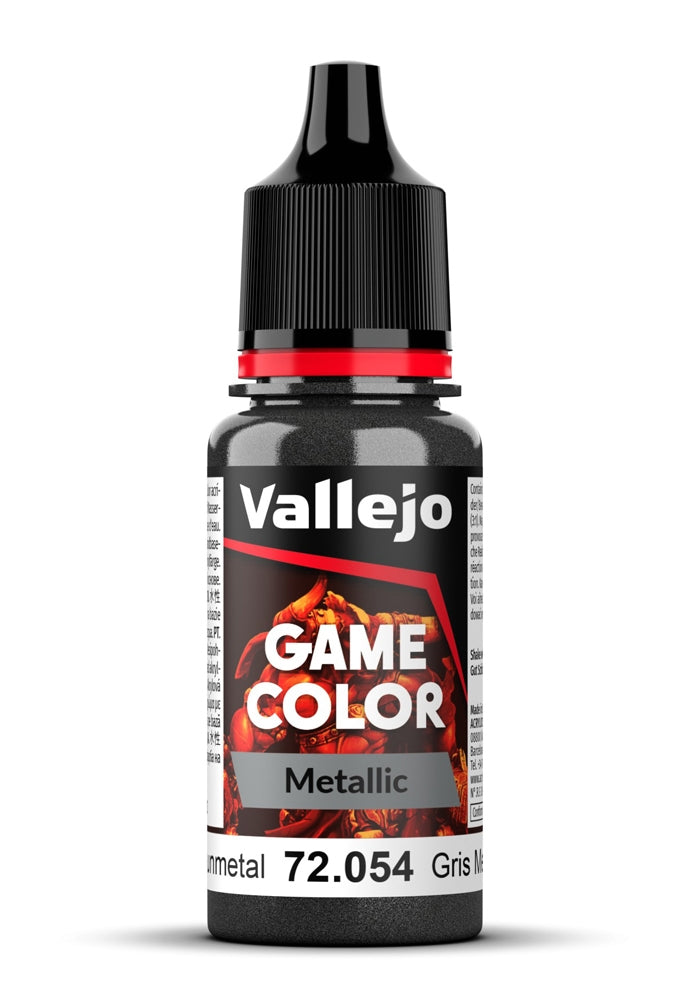 Game Color Metallic: Gunmetal (18ml)