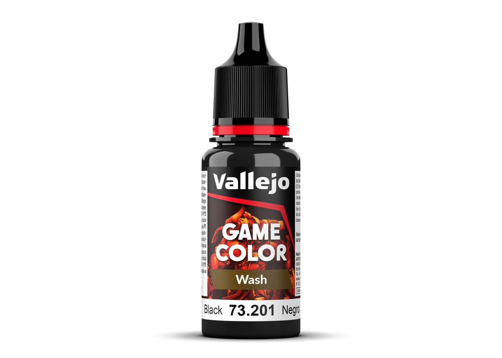 Game Color Wash: Black (18ml)