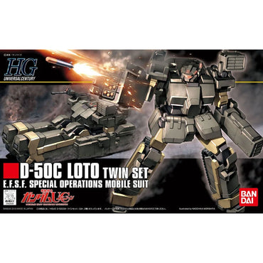 Bandai HGUC #106 1/144 D-50C Loto Twin Set (Gundam UC)