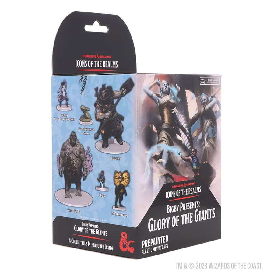 Dungeons And Dragons: Icons Of The Realms Miniatures: Bigby Presents: Glory Of The Giants Booster
