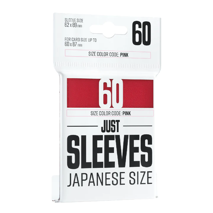 Just Sleeves - Japanese Size Red