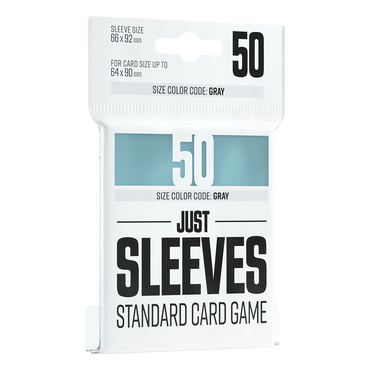 Just Sleeves - Standard Card Game Clear