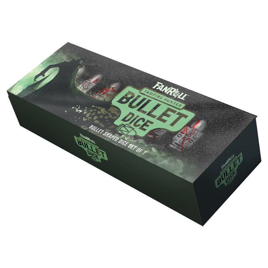 Resin Bullet 7ct Dice Set: Vampire Hunter