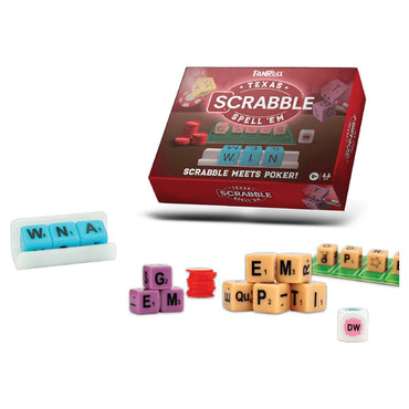 Hasbro Scrabble Texas Spell Em