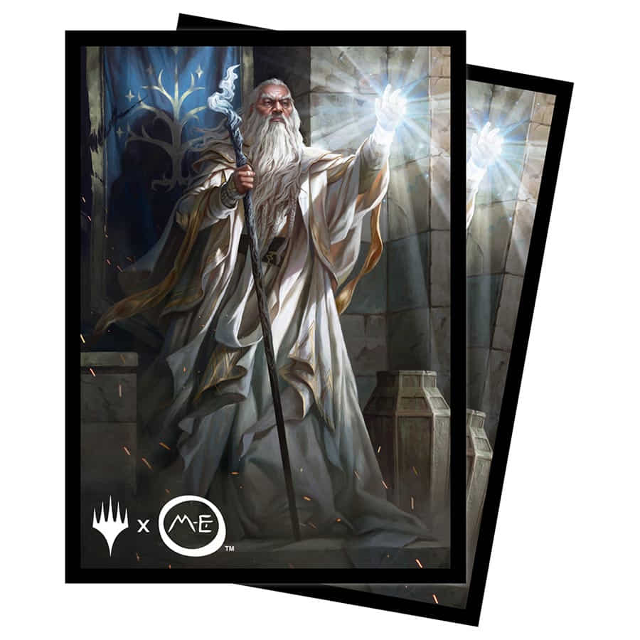 Magic The Gathering: Lord Of The Rings: Tales Of Middle-Earth: 100ct Deck Protector Sleeves 2: Gandalf