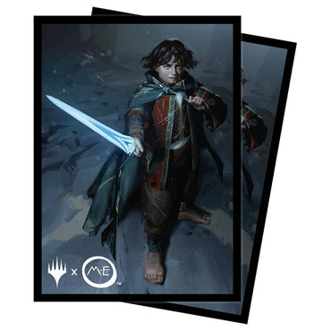 Magic The Gathering: Lord Of The Rings: Tales Of Middle-Earth: 100ct Deck Protector Sleeves A: Frodo