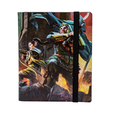 Magic The Gathering: Lord Of The Rings: Tales Of Middle-Earth: Four-Pocket Pro-Binder: Legolas And Gimli