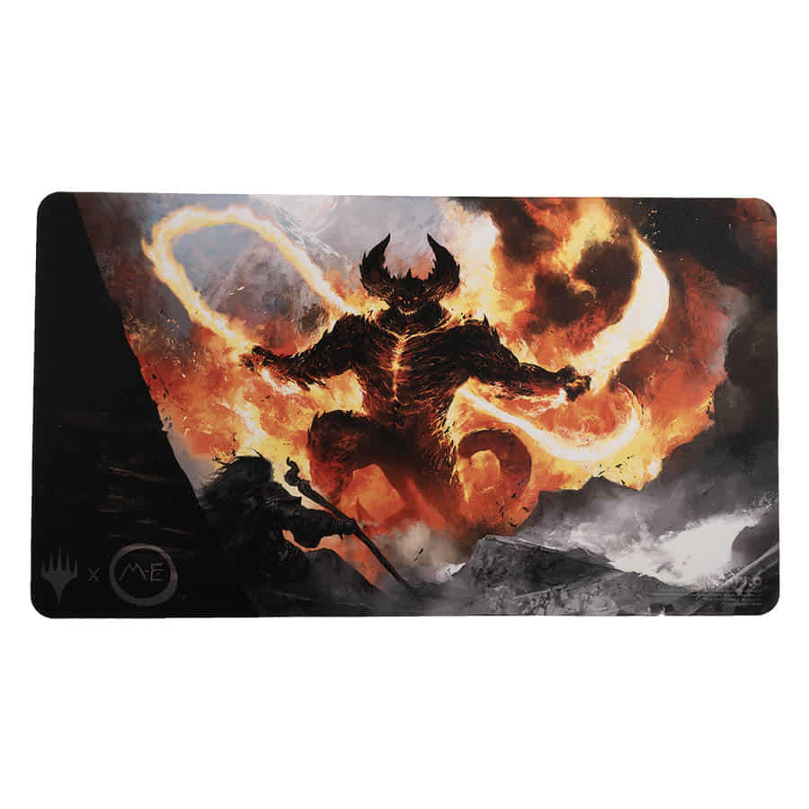 Magic The Gathering: Lord Of The Rings: Tales Of Middle-Earth: Playmat 5: The Balrog