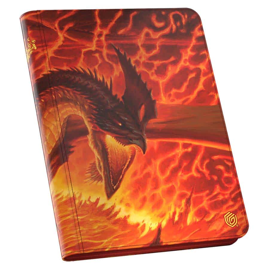 Magic The Gathering: Ultimate Guard Zipfolio 360 Xenoskin: Tarkir: Dragonstorm Series: Magmatic Hellguide