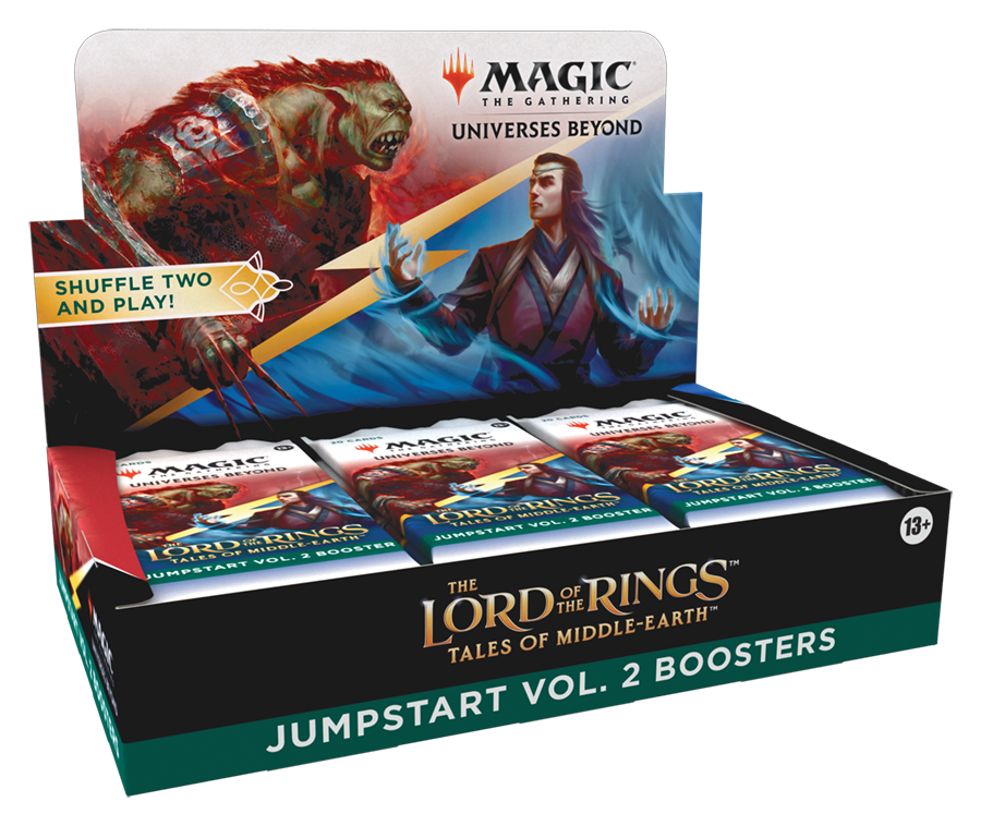 Magic the Gathering: The Lord Of The Rings: Tales Of Middle-earth Jumpstart Booster Volume 2 Box
