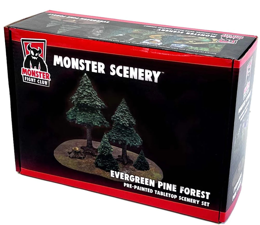 Monster Scenery: Evergreen Pine Forest