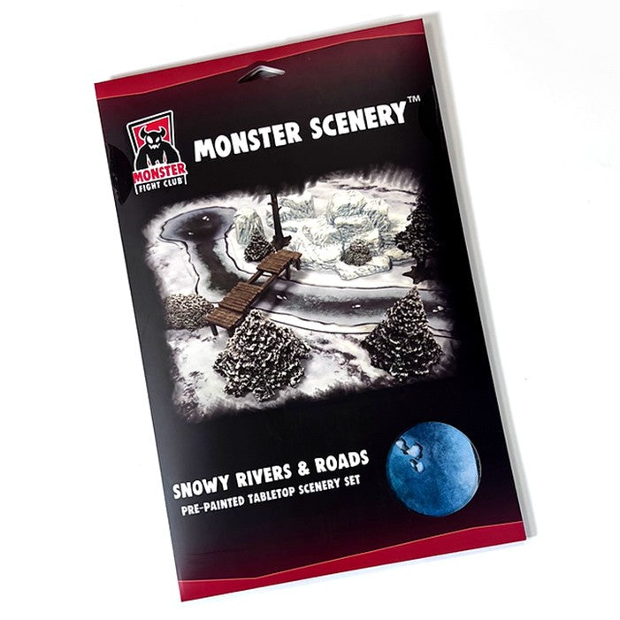 Monster Scenery: Snowy Roads and Rivers