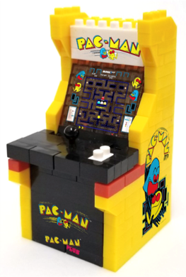 Nanoblock Character Collection Series  Pac-Man Arcade Machine 'Pac-Man'