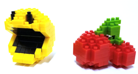 Nanoblock Character Collection Series  Pac-Man & Cherry 'Pac-Man'