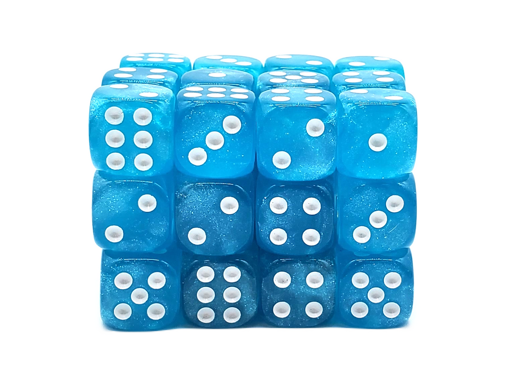 Old School 36ct 12mm D6 Dice Set: Galaxy - Arctic Shimmer