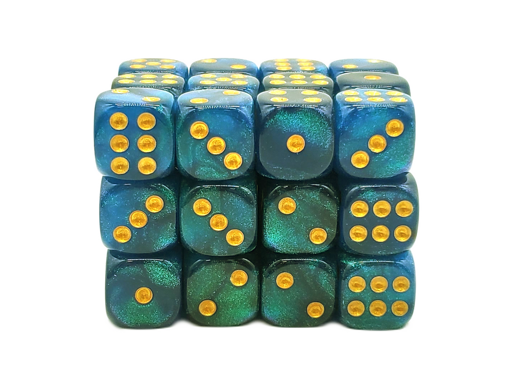 Old School 36ct 12mm D6 Dice Set: Galaxy - Dark Matter