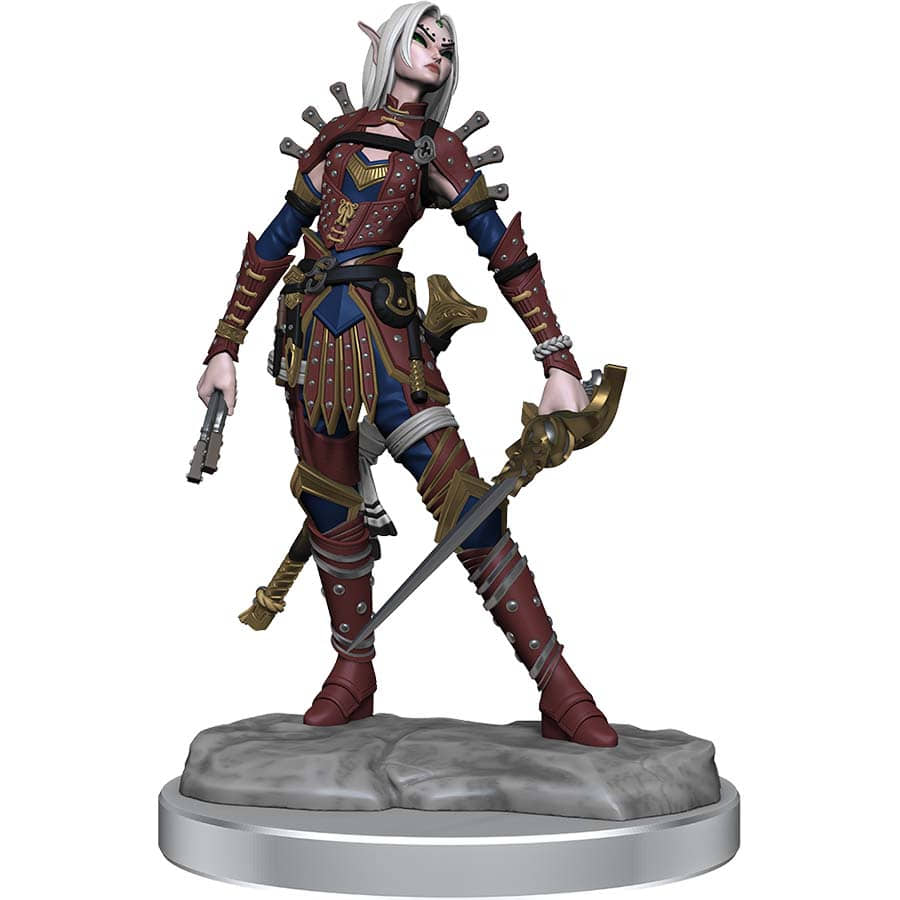 Pathfinder Battles: Legendary Cuts: W2a Female Elf Rogue