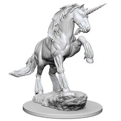 Pathfinder: Deep Cuts Unpainted Miniatures -w1-unicorn