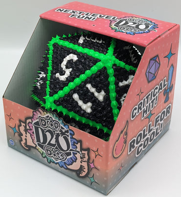 Giant D20 Foam Dice: Oversized Drop Dots 20-Sided Die for RPG and Collectors