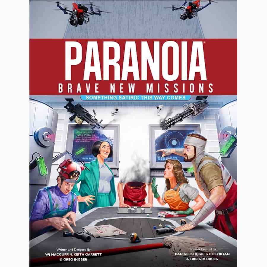Paranoia Rpg: Brave New Missions: Something Satiric This Way Comes