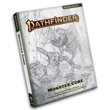 Pathfinder 2E: Pathfinder Monster Core Sketch Cover Edition