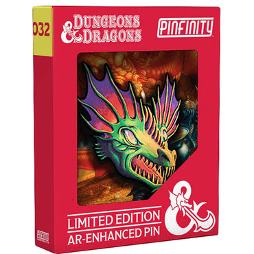Pin: D&D- Classic Dragon, AR Pin