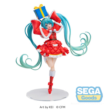 SEGA Hatsune Miku Series Hatsune Miku Christmas 2024 Luminasta Figure