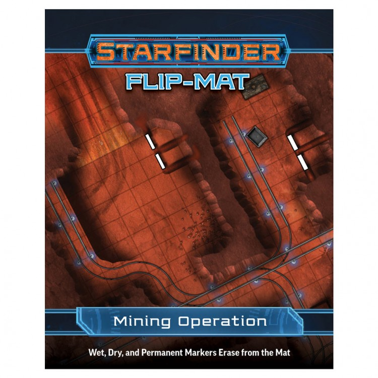 Star Finder RPG: Flip-Mat: Mining Operation