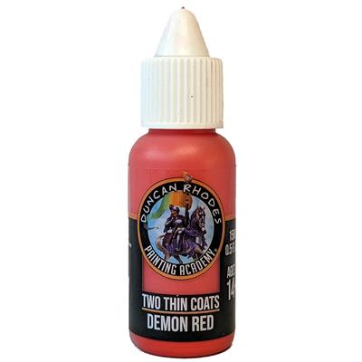 Two Thin Coats: Demon Red