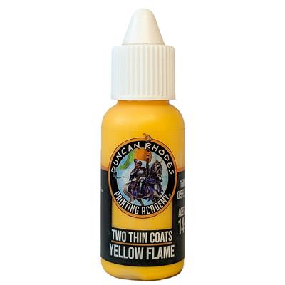 Two Thin Coats: Yellow Flame