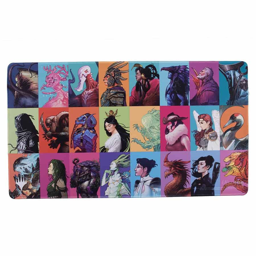 Ultra Pro: Magic The Gathering: Commander Masters: White-stitched Collage Playmat
