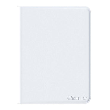 Ultra Pro: Vivid Collection: 12-pocket Zippered Pro-Binder: White