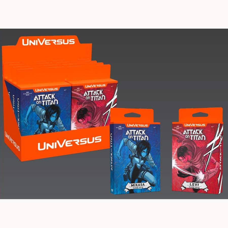 Universus Ccg: Attack On Titan: Battle For Humanity Clash Deck