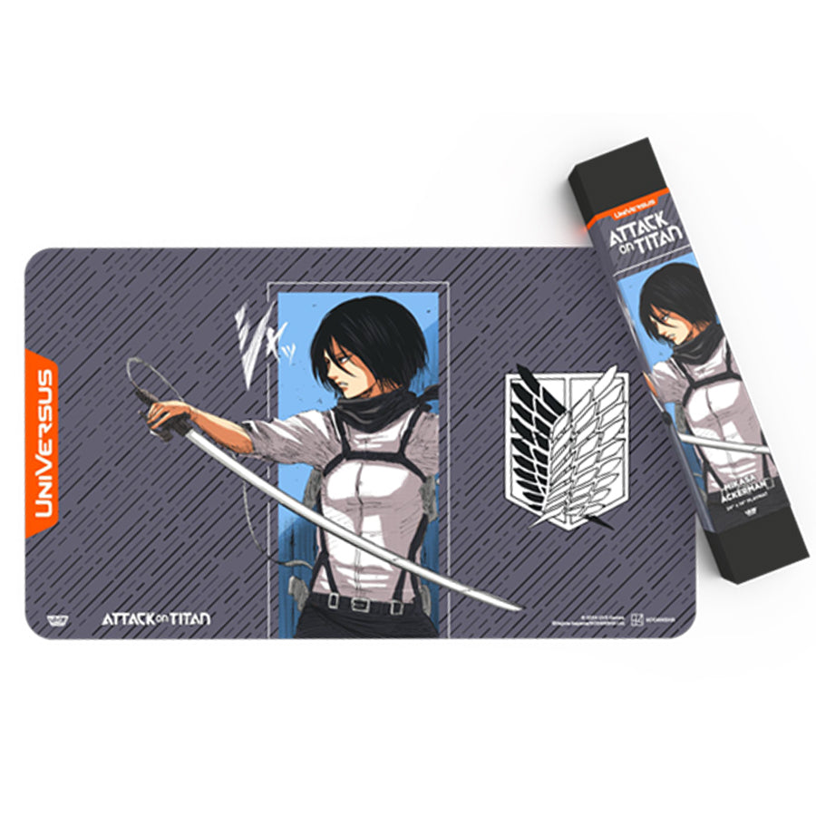 Universus Ccg: Attack On Titan: Battle For Humanity: Mikasa Playmat