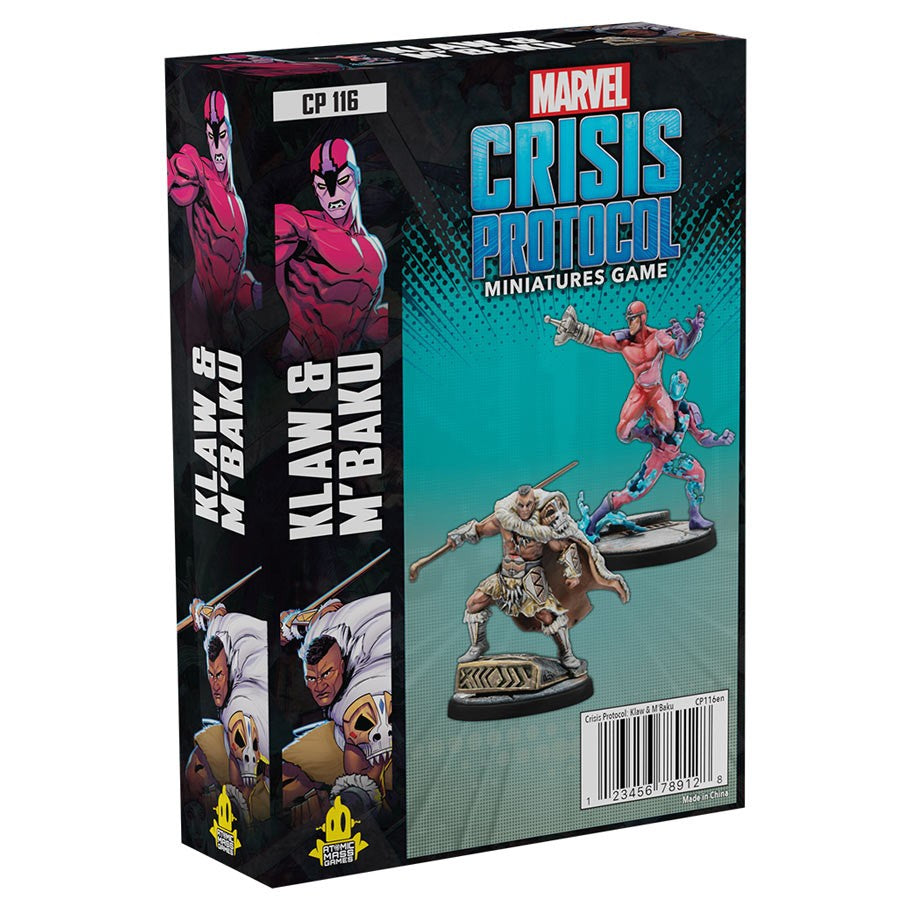 Marvel: Crisis Protocol - Claw & M'Baku Character Pack