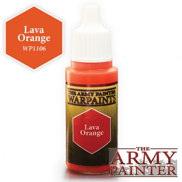 Warpaints: Lava Orange 18ml