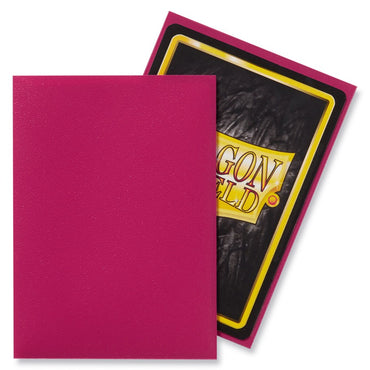 Dragon Shield Sleeves: Matte Magenta (Box of 100)