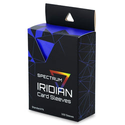 Iridian Matte Sleeves: Blue