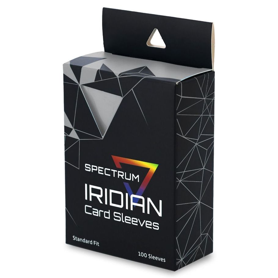 Iridian Matte Sleeves: Silver